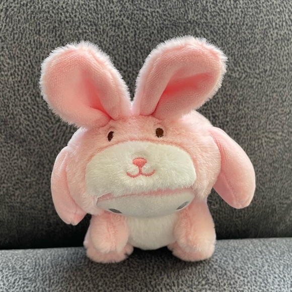 My Melody Plush x Rabbit Cosplay Costume Keychain - Picture 6 of 6